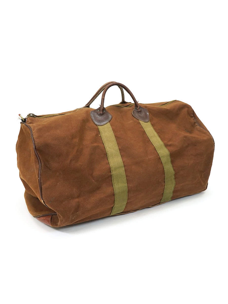 80's L.L.Bean レザーハンドル ダッフルバッグ ブラウン | SOLD OUT