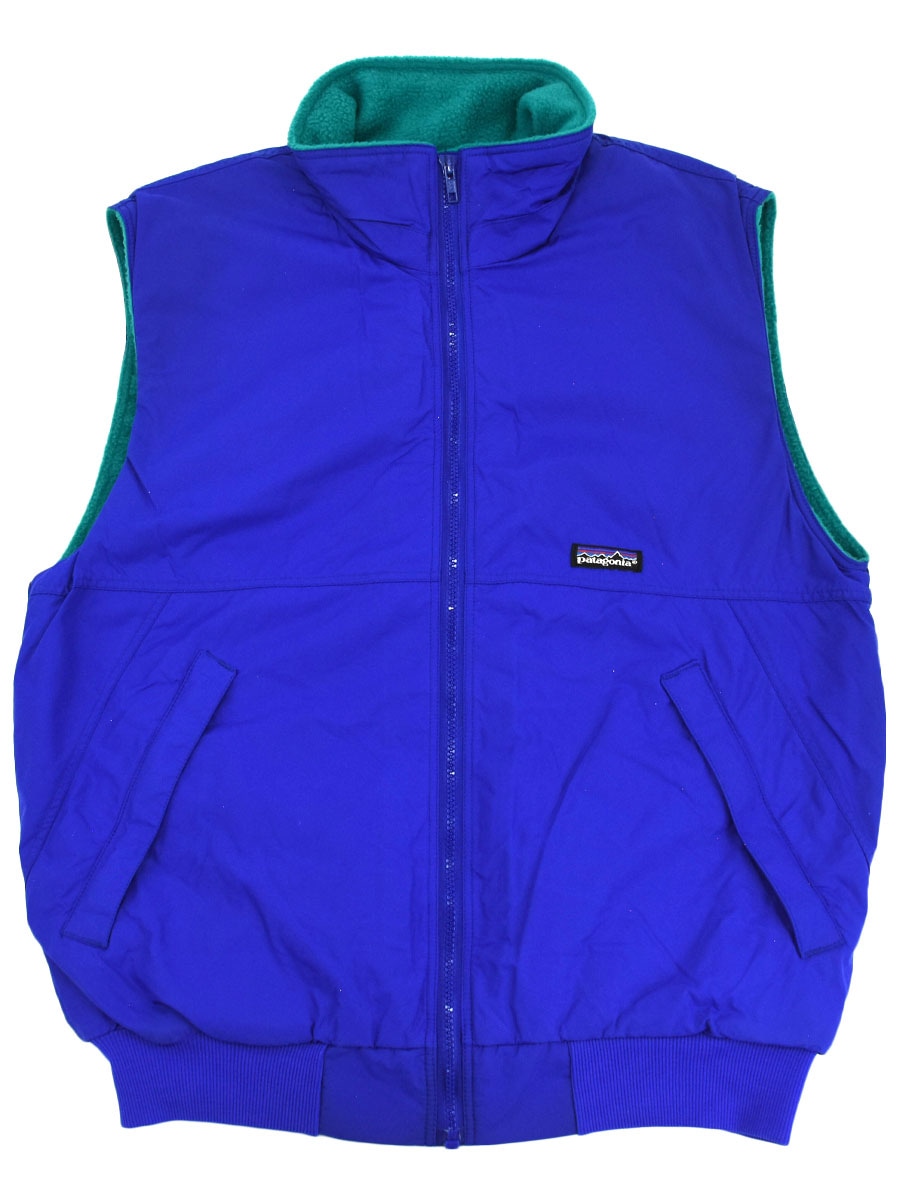 89's パタゴニア シェルドシンチラベスト コバルト 表記(M) USA製