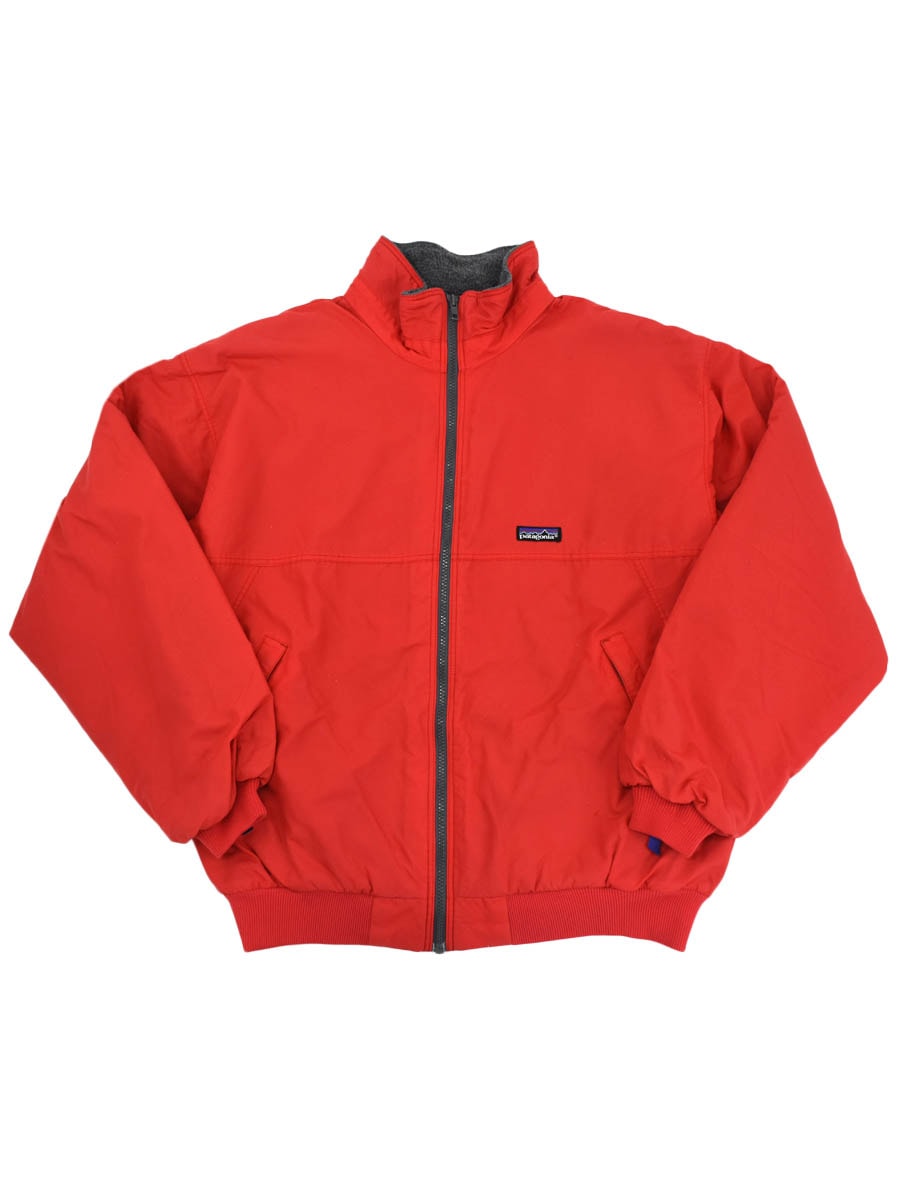 89's パタゴニア シェルドシンチラジャケット レッド 実寸(L位) USA製