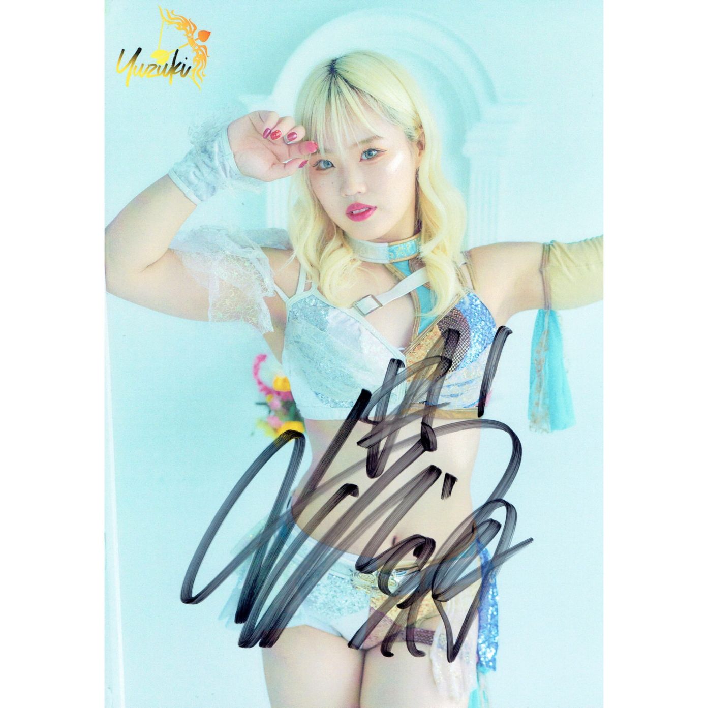 ビクトリア弓月 #1 マリーゴールド ポートレート 直筆サイン入り