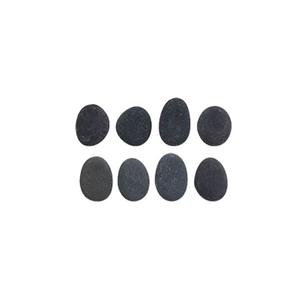 ホットストーン 背中用玄武岩 8個セット(アリゾナ)(大きさ約5-9cm薄い