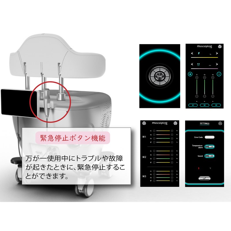 骨盤底筋トレーニング椅子 エムフィールドチェア 座るだけのフェムケア