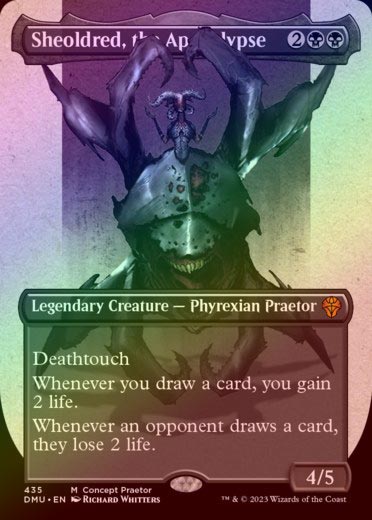 MTG 囁く者、シェオルドレッド foil英語 新たなるファイレクシア NPH