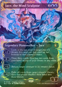 レイズドFOIL】【英】精神を刻む者、ジェイス/Jace, the Mind Sculptor