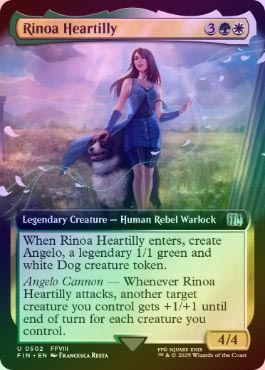 拡張foil】リノア ハーティリー MTG ファイナルファンタジー FF8 拡張