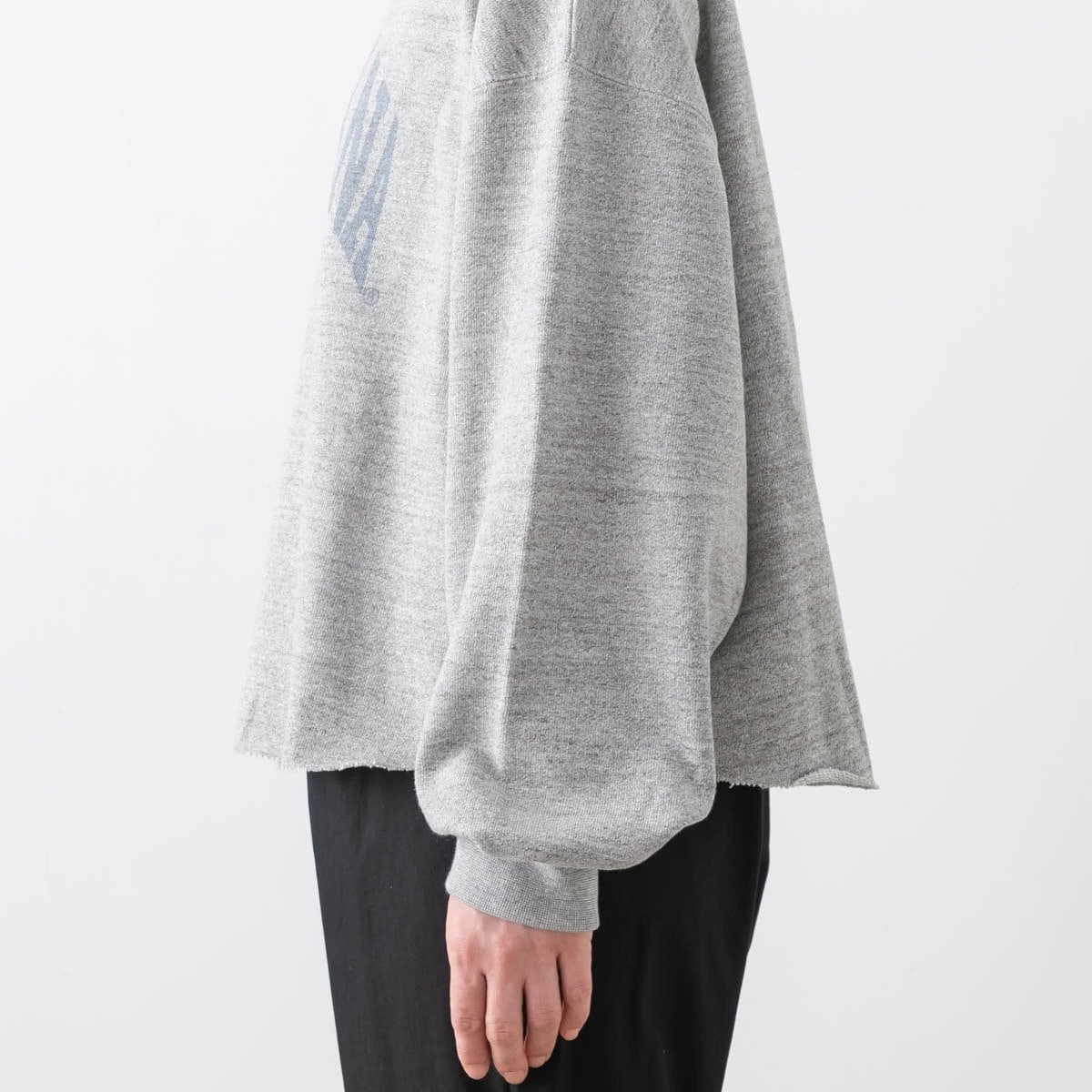 Americana アメリカーナ 14G 裏毛 クロップド カットオフ スウェット 4