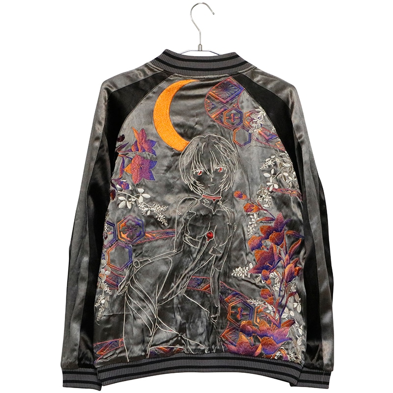 錦 nishiki × エヴァンゲリオン 零号機 × 綾波レイ 刺繍 リバーシブル