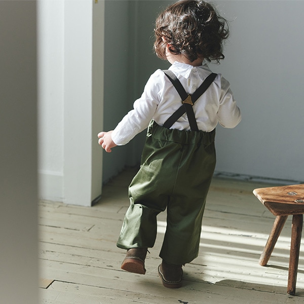 MARLMARL マールマール スラックス (70-90cm) / スワンキーカーキ