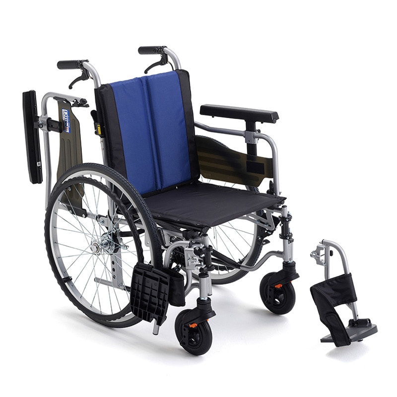 BAL-R5 自走型車椅子 モジュール座面高 背折れ式 介助ブレーキ付 肘