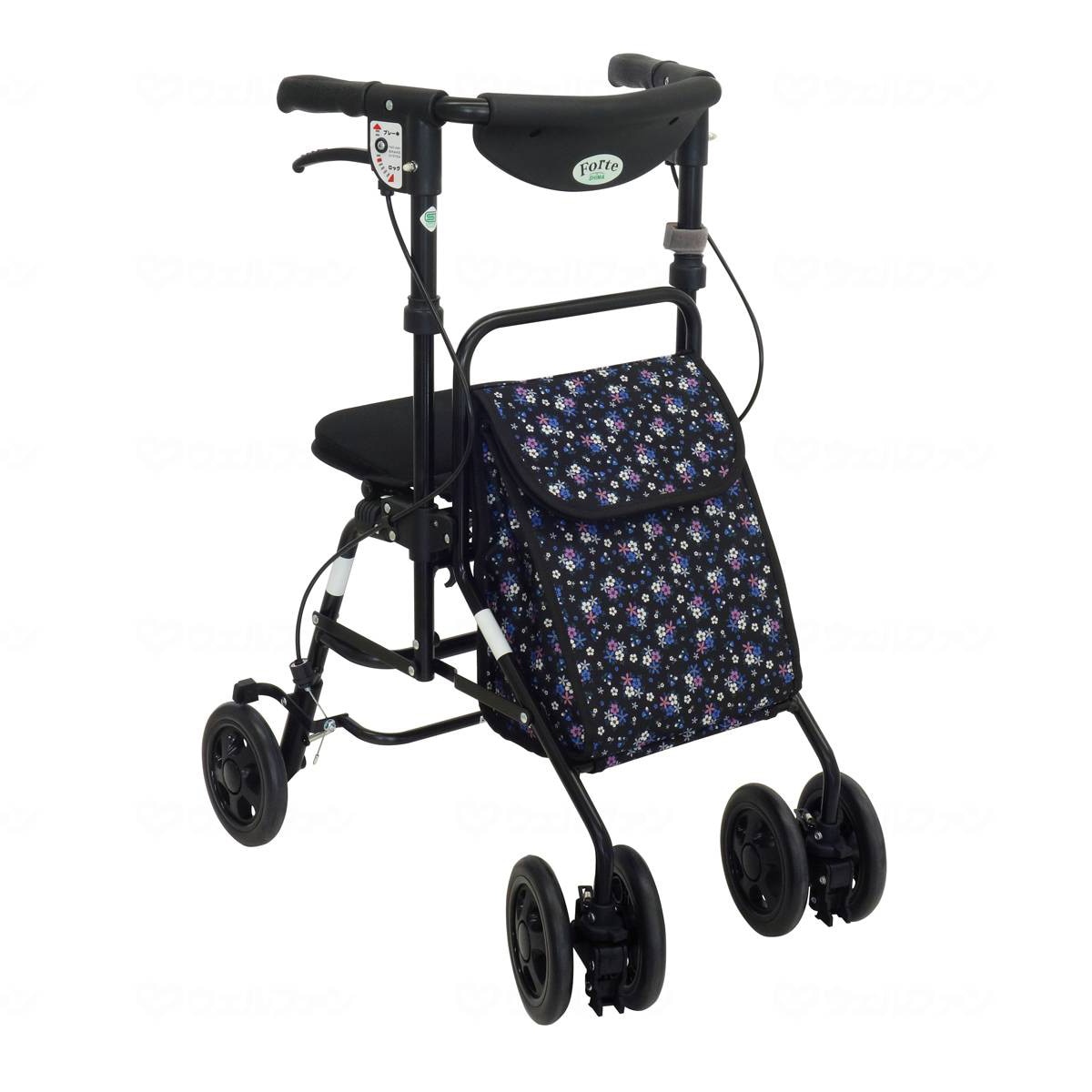 フォルテ クラシックガーデンBK ｜ シルバーカー・歩行器 ｜ 介護用品