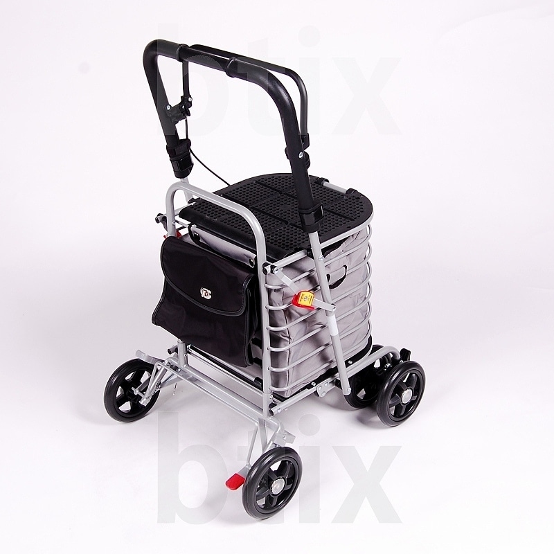 超売れ筋】島製作所 シルバーカー ハーモニーAL 保冷バッグ付