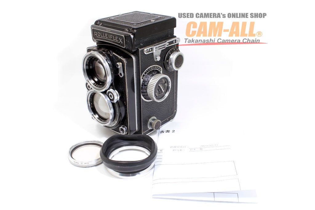 中古 ローライ ローライフレックス2.8C（プラナー80mm F2.8） 程度：B