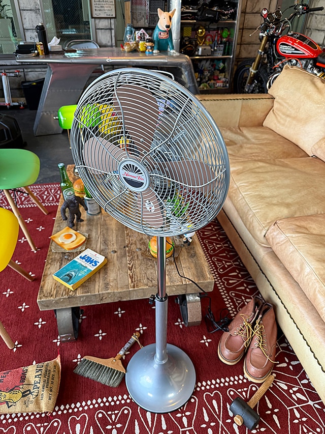 扇風機 ハモサ レトロファン フロア （シルバー） HERMOSA RETORO FAN
