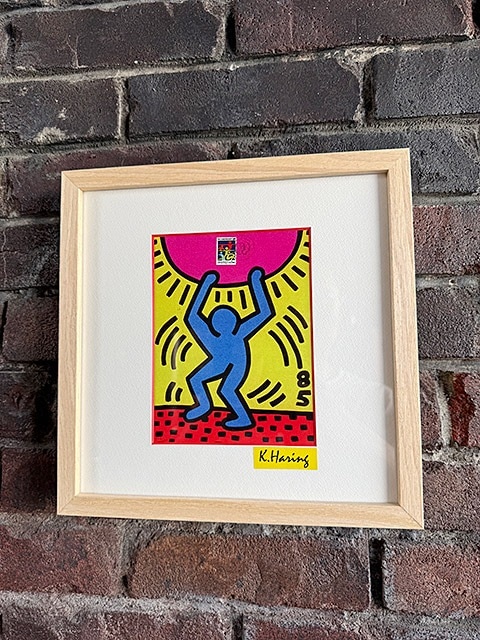 キース・ヘリング アートフレーム Sサイズ （International Youth Year