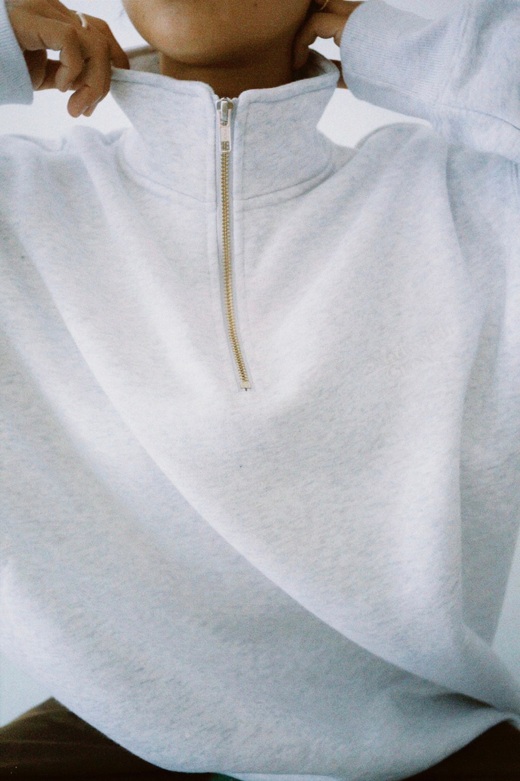 Sandwich Crewハーフジッププルオーバー/CAVEZA ROSSO/カベサロッソ