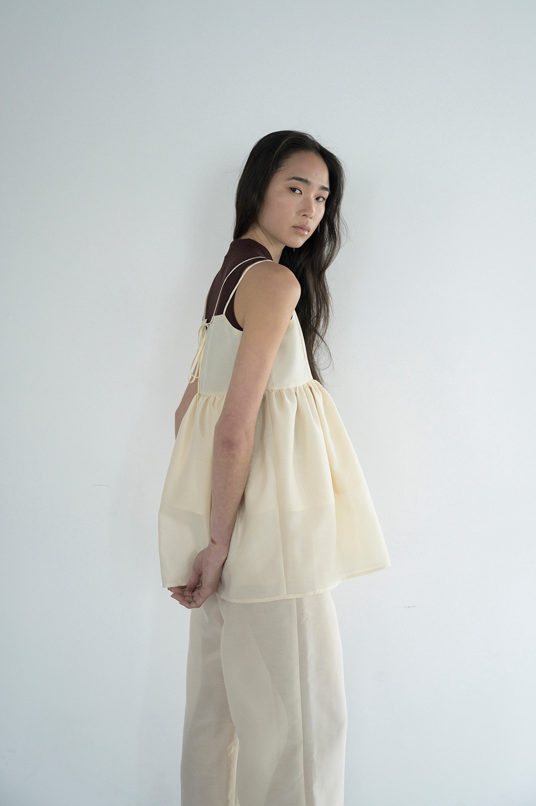 シアーペプラムキャミソール/CAVEZA ROSSO/カベサロッソ | ALL ITEM