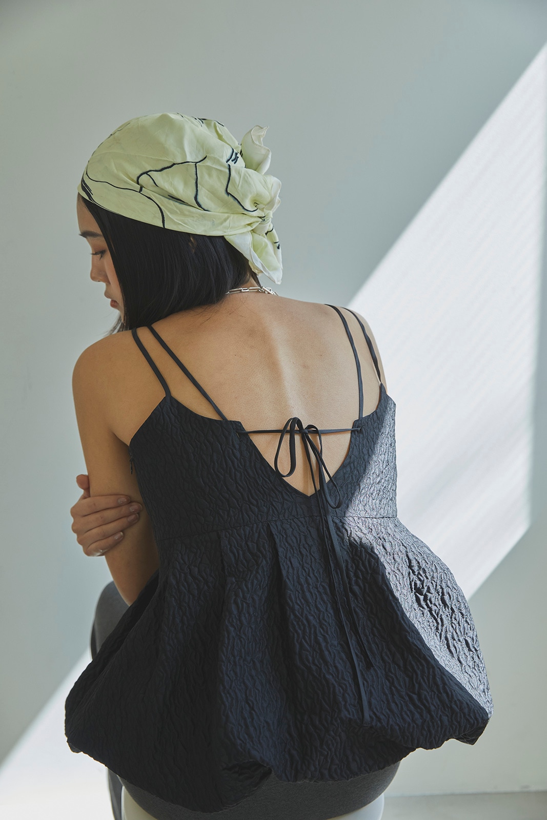 ジャカードペプラムバルーンキャミソール/CAVEZA ROSSO/カベサロッソ