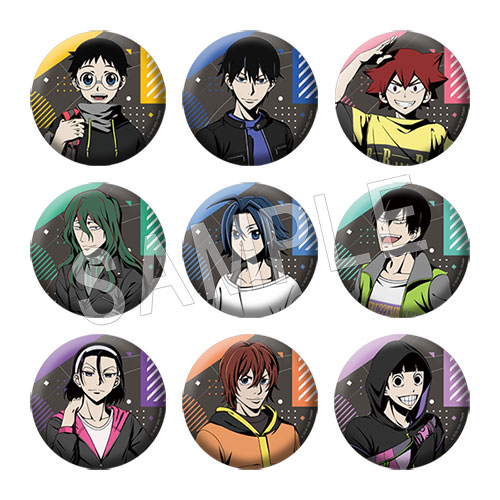 弱虫ペダル GLORY LINE トレーディング缶バッジ (ランダムホロ入り