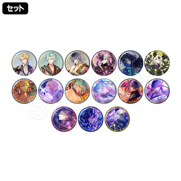 夢職人と忘れじの黒い妖精 トレーディングマット缶バッジ「奪い奪われ