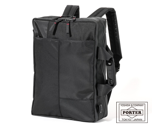 ポーター ネットワーク 3WAYバッグ 662-08383 （カラー：ブラック