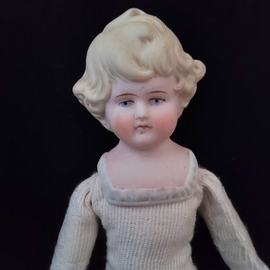 ビスク ヘッド ドール チャイナヘッド パリアン 凝ったモールド