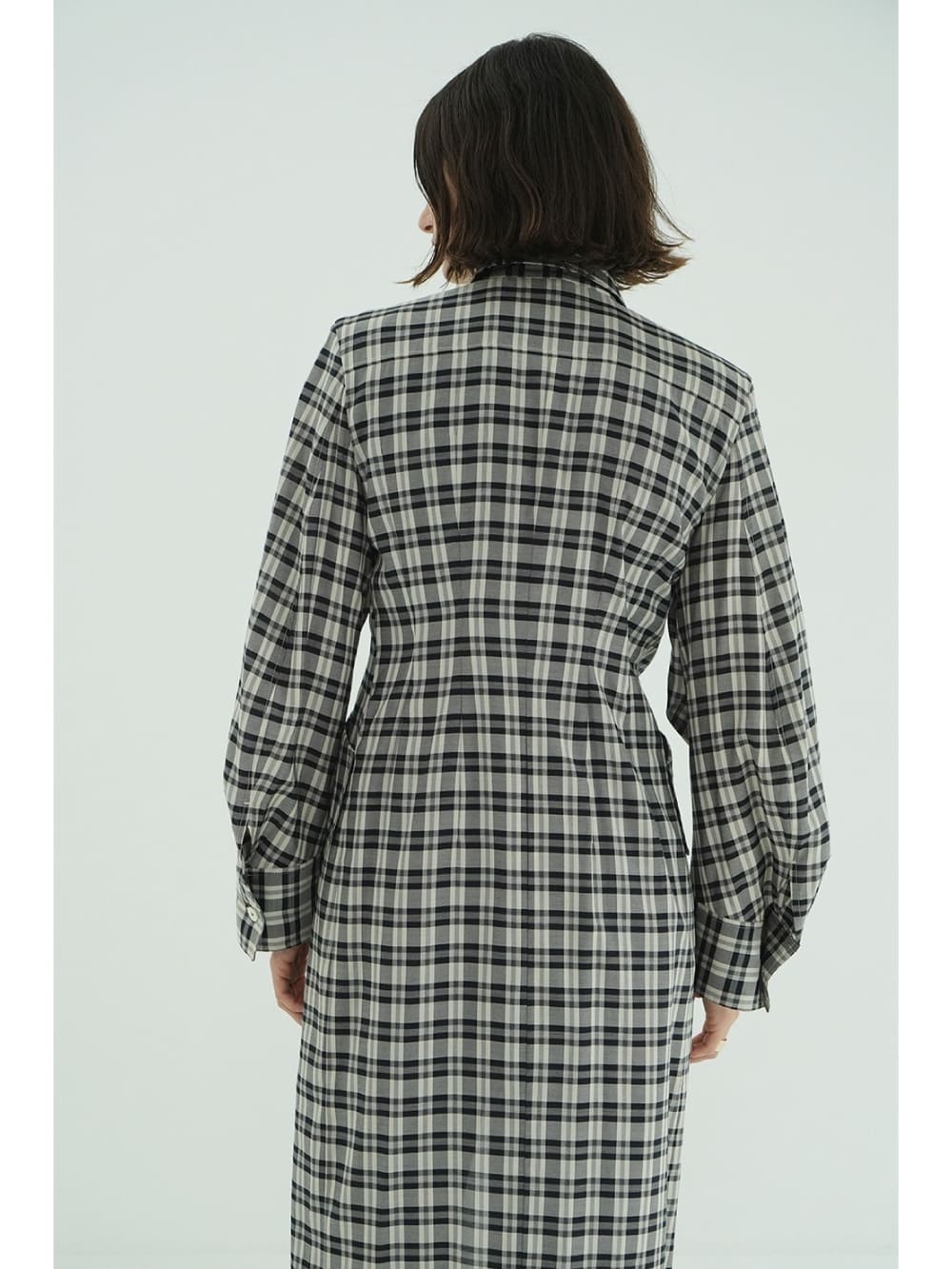 CLANE(クラネ) UP POCKET CHECK SHIRT ONEPIECE - COLDBECK ONLINE