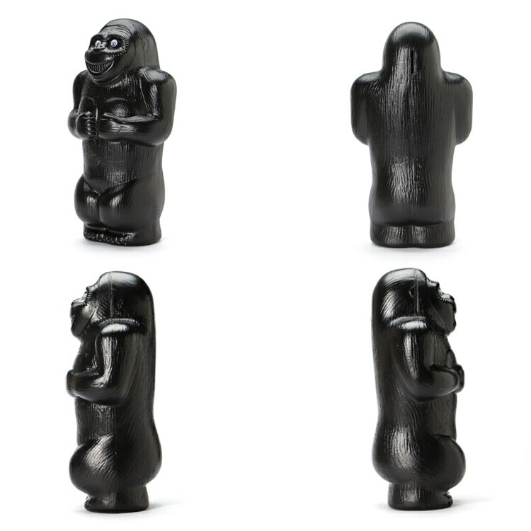 貯金箱 ゴリラバンク L 高さ31.5cm ポリエチレン製 コインバンク