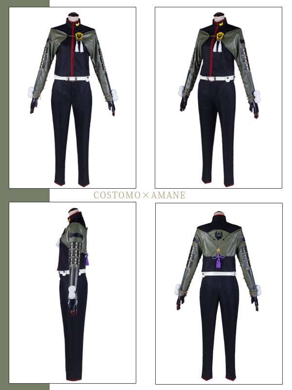 送料無料】とうらぶ風 黒×鶯色 鶯丸