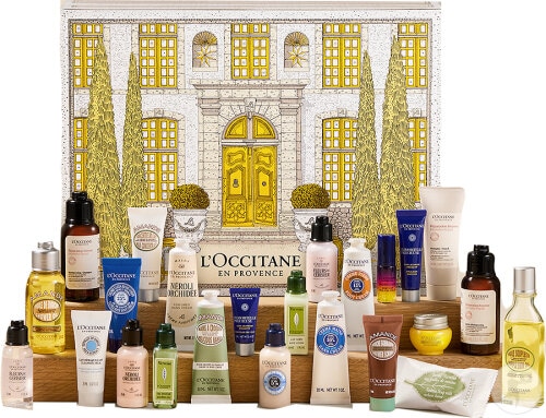 L'OCCITANE 2025年ロクシタン　アドベントカレンダー ロクシタン】人気の夜用美容液の現品が詰まった初のアドベント