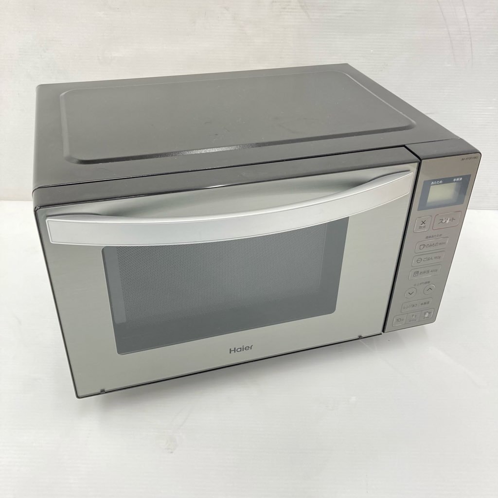 中古 美品 電子レンジ 600W ハイアール JM-XP2FH18G 2021年製 50Hz