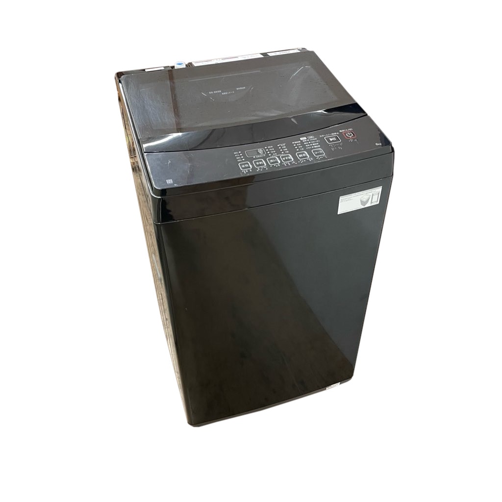 中古高年式 6.0kg 全自動洗濯機 送風乾燥機能 ニトリ NT60L1BK 2023年