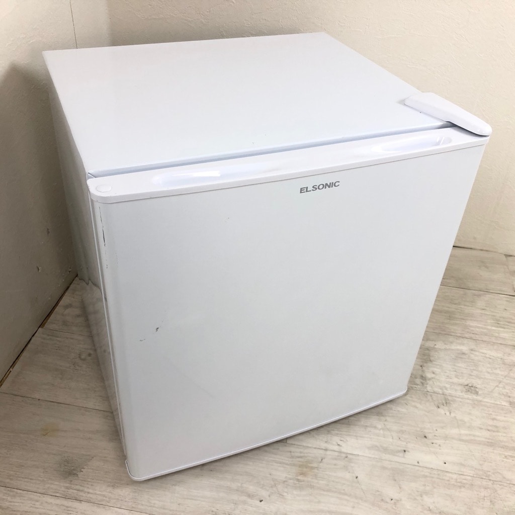 中古 46L 冷蔵庫 エルソニック EJ-R461W 2019年製 小型 ホワイト