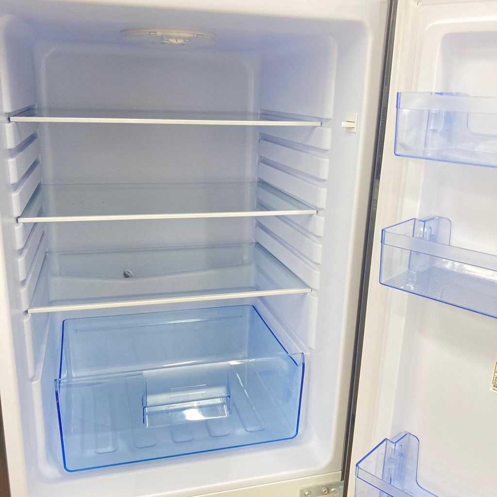 中古高年式 170L 2ドア冷蔵庫 アズマ MR-GL170 2020年製 ブラック