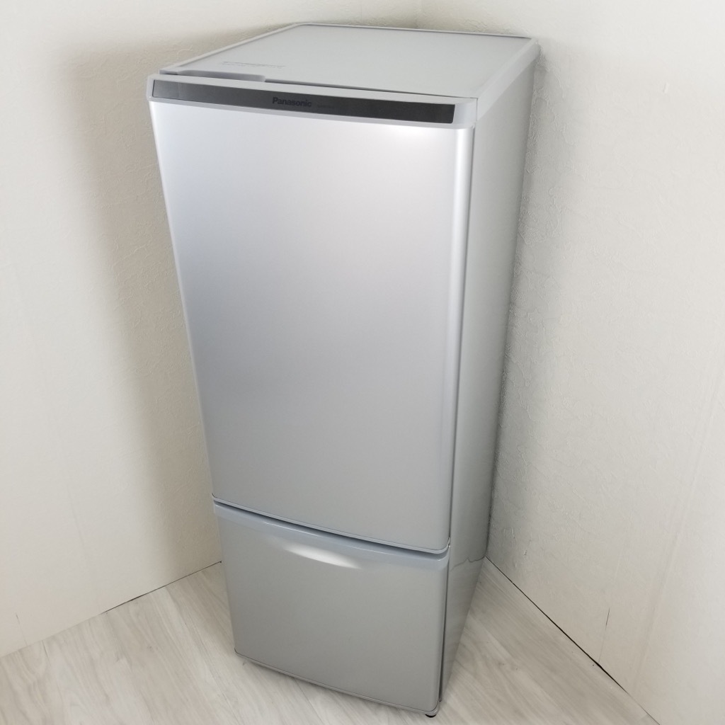 中古 ちょっと大き目 2ドア冷蔵庫 パナソニック 168L 2016年製 冷蔵庫