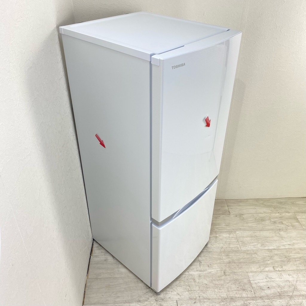 SHARP 冷蔵庫 SJ-GW35J-W 350L どっちもドア2022年製 SJ-GW35J