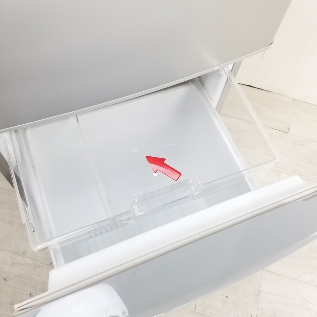 中古 138L 2ドア冷蔵庫 パナソニック NR-B145W-S シルバー 2012年製