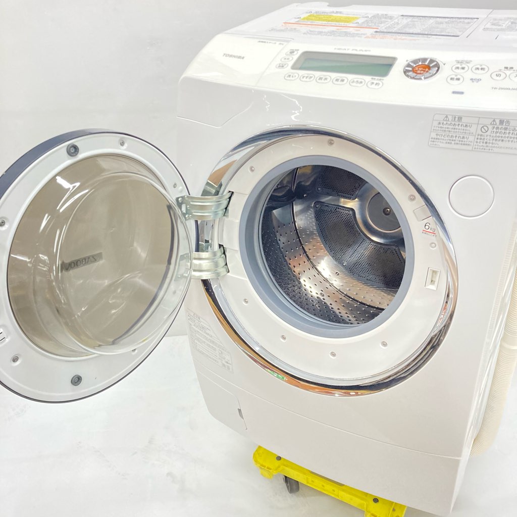 中古 東芝 9.0kg 6.0kg ドラム式洗濯機 TW-Z9500L ZABOON 乾燥6.0kg