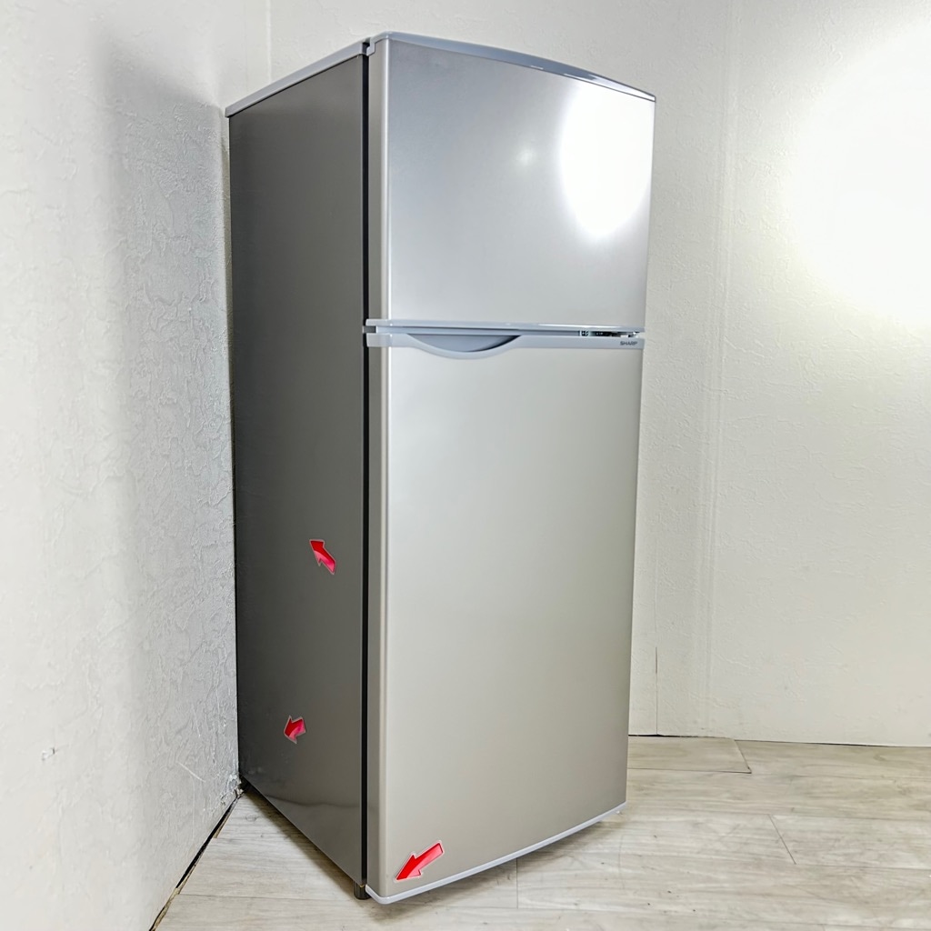 美品】SHARP ノンフロン冷凍冷蔵庫 128L SJ-H13E 2022年製 シャープ