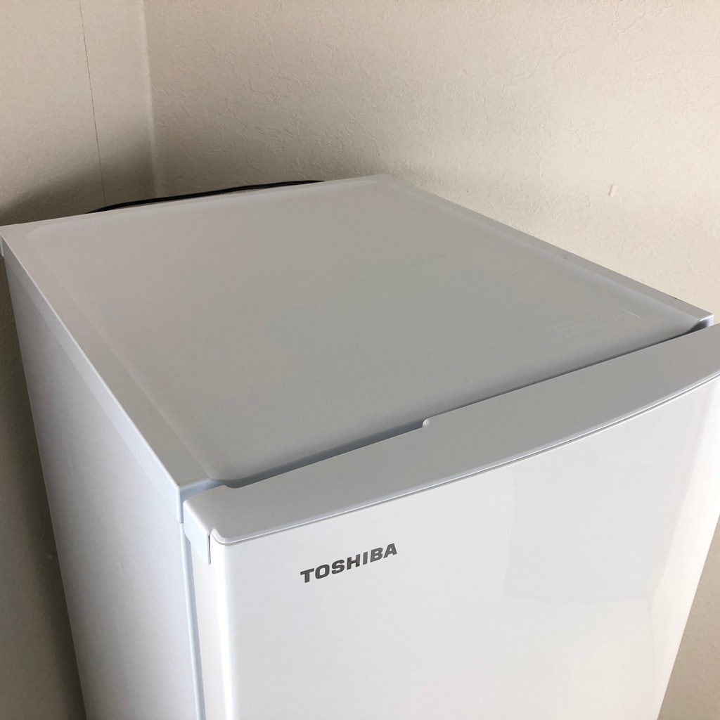 中古 東芝 高年式 153L 2ドア冷蔵庫 GR-P15BS-W 2019年製 ホワイト