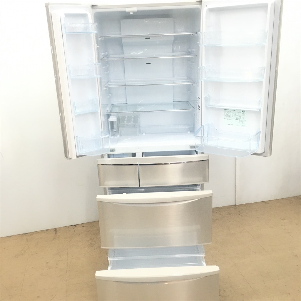中古 近郊送料格安 パナソニック 501L 6ドア冷蔵庫 NR-F506T-N 2012年