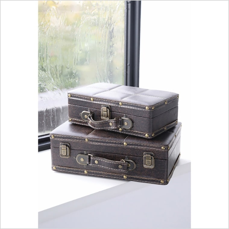 パッチフェイス・レザートランク L (S) | トランクボックス・収納