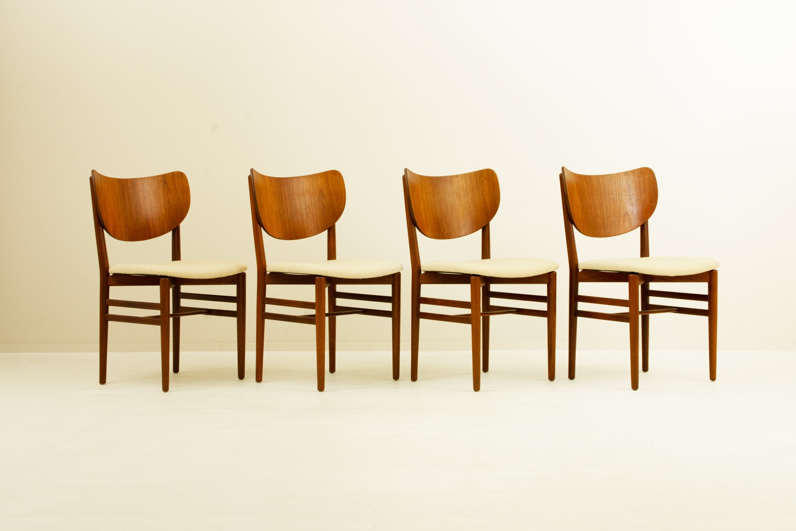 Dining Chair Eva & Nils Koppel 4脚set チーク 北欧家具 通販