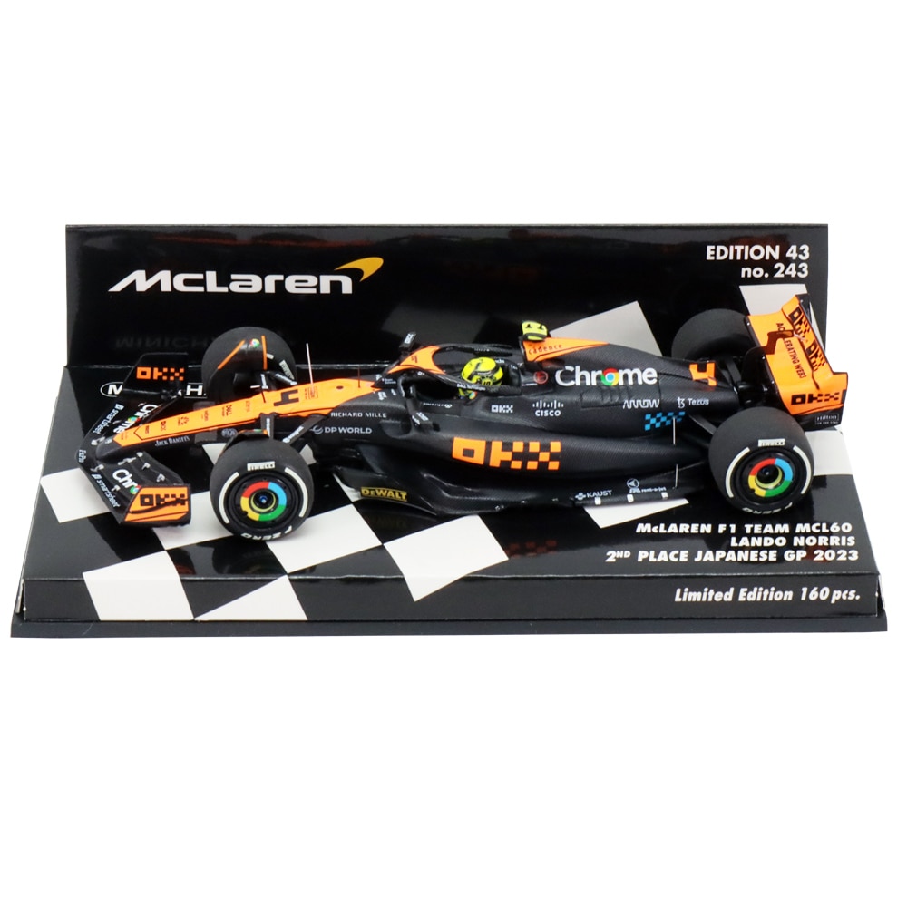 ミニチャンプス 1/43 マクラーレン F1 チーム MCL60 ランド ノリス