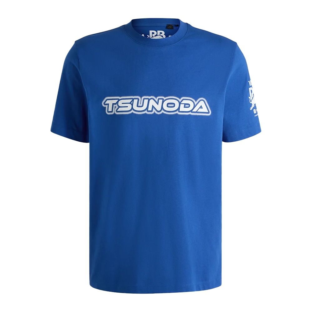 2025 レーシングブルズ チーム 角田裕毅 ファン Tシャツ ブルー | T