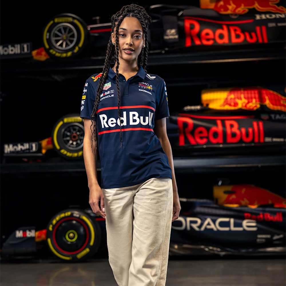 レディース 2025 オラクル レッドブル レーシング チーム ポロシャツ