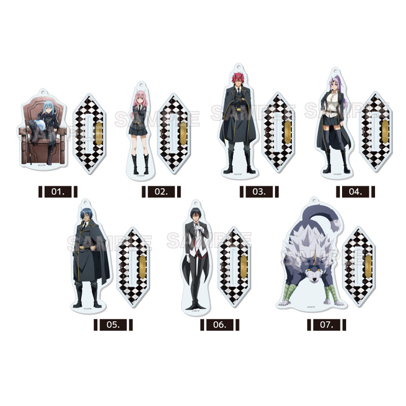 転生したらスライムだった件』六角形アクリルスタンドキーホルダー 第1