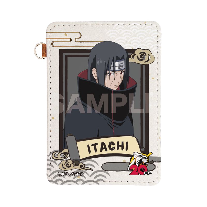 NARUTO-ナルト-疾風伝』レザーパスケース 05 うちはイタチ | 人気
