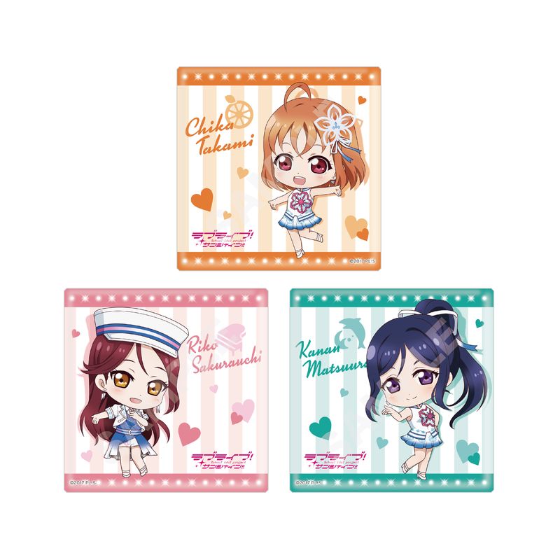 ラブライブ！サンシャイン!!』ビッグスクエア缶バッジ 全9種