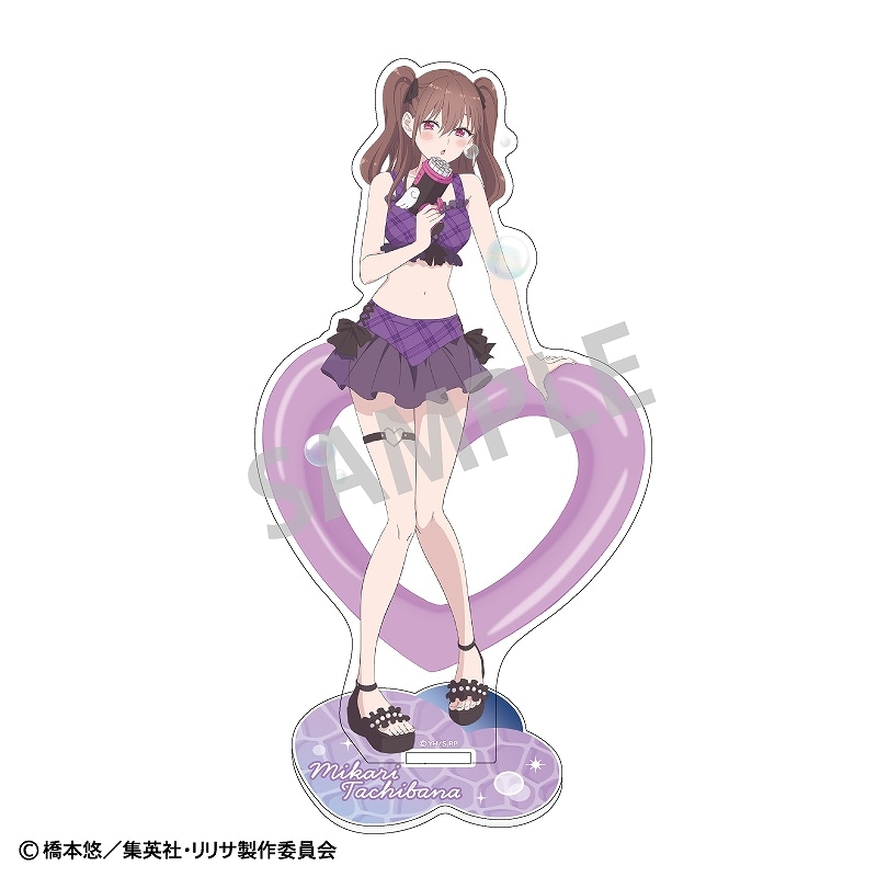 TVアニメ『2.5次元の誘惑』 アクリルスタンド＿橘美花莉／水着×バブルガン