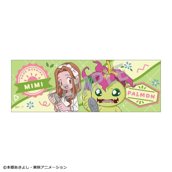 デジモンアドベンチャー ロングスクエア缶バッジ＿八神ヒカリ